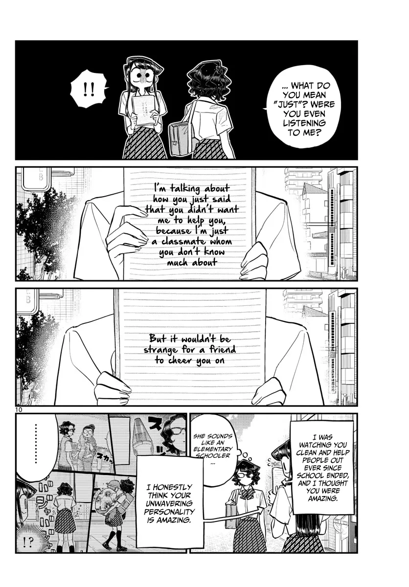 Komi-san wa Komyushou Desu — Chapter 196.2 — Page 10