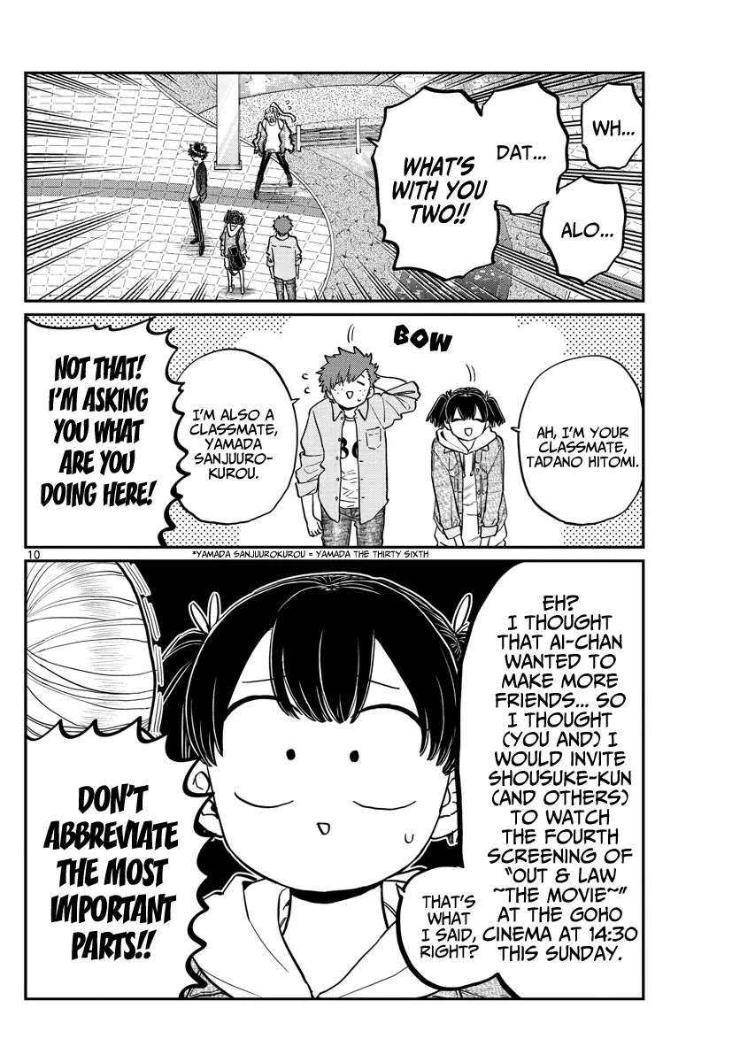 Komi-san wa Komyushou Desu — Chapter 198 — Page 10