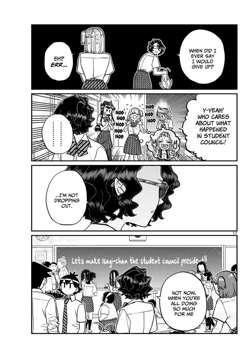 Komi-san wa Komyushou Desu — Chapter 201 — Page 17