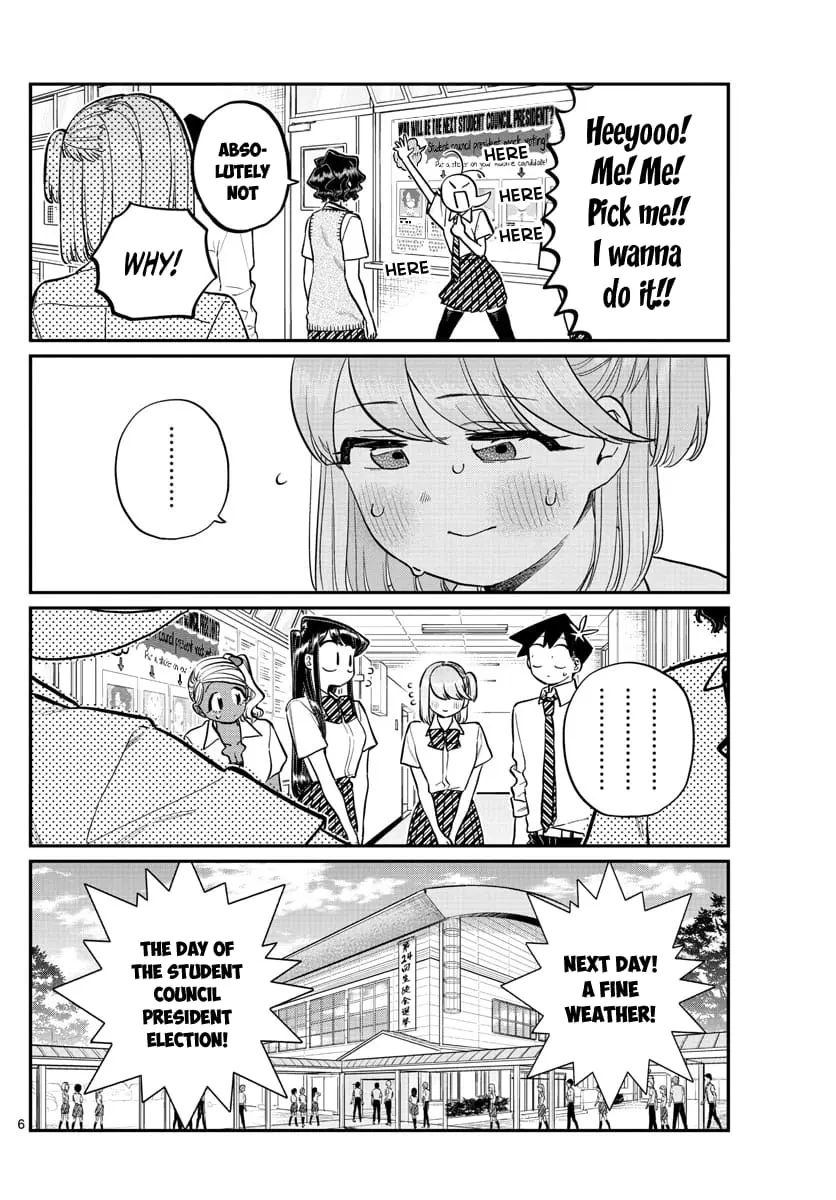 Komi-san wa Komyushou Desu — Chapter 202 — Page 6