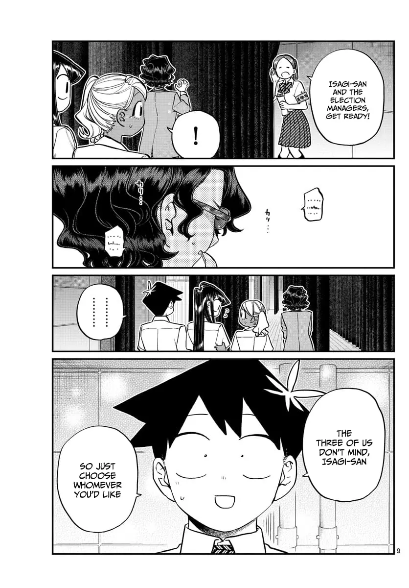 Komi-san wa Komyushou Desu — Chapter 202 — Page 9