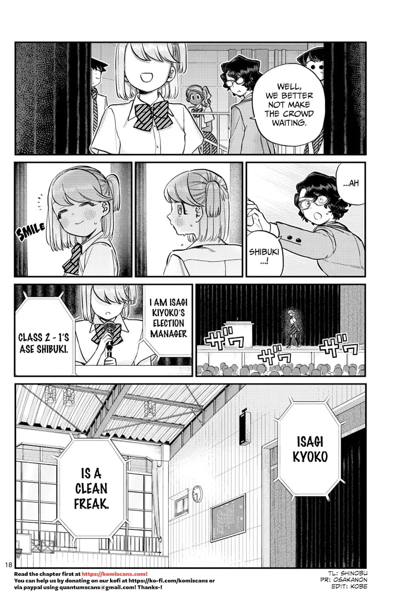 Komi-san wa Komyushou Desu — Chapter 202 — Page 18
