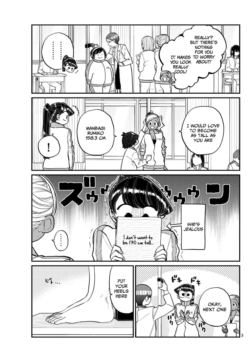 Komi-san wa Komyushou Desu — Chapter 204 — Page 3