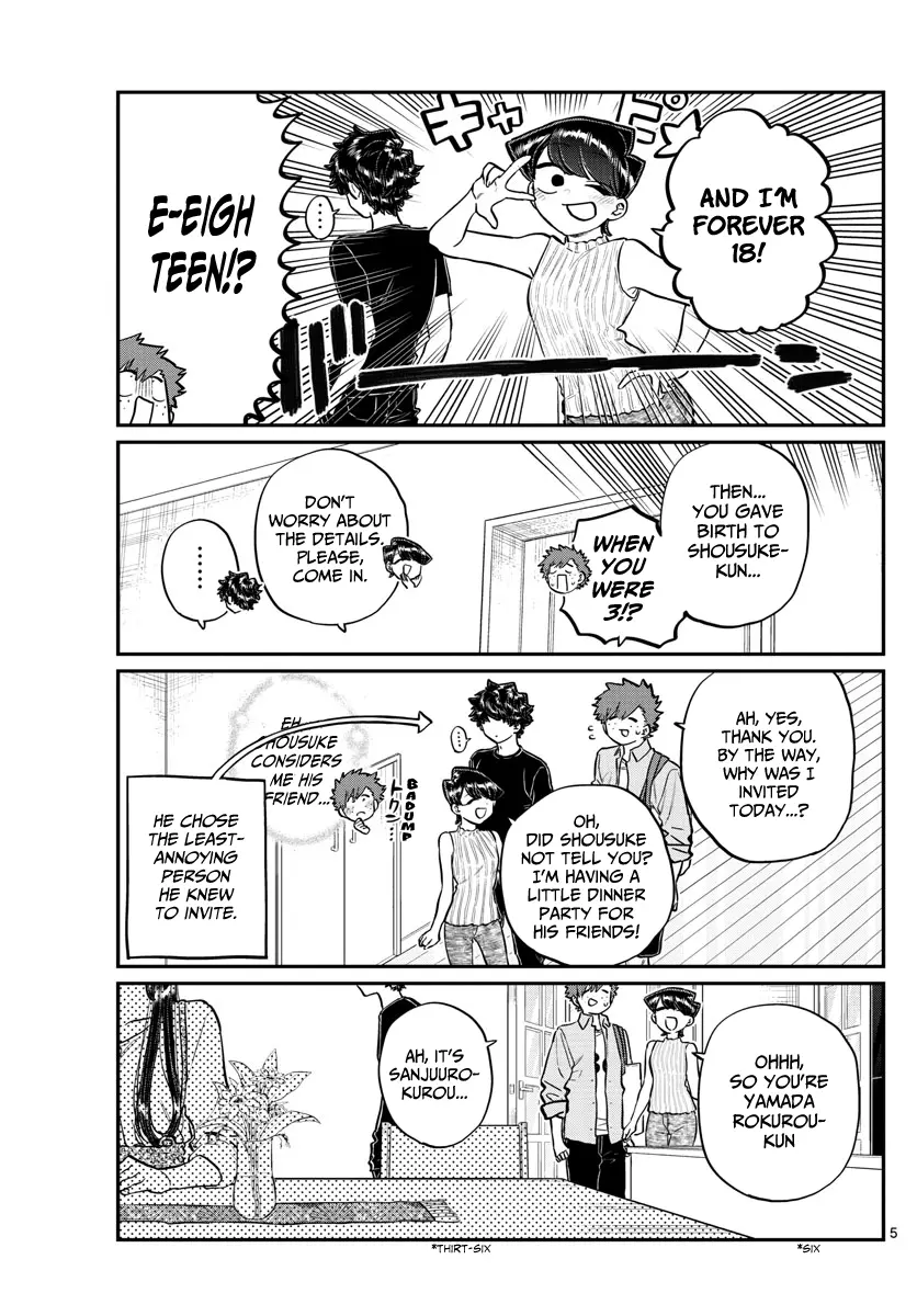 Komi-san wa Komyushou Desu — Chapter 207 — Page 5
