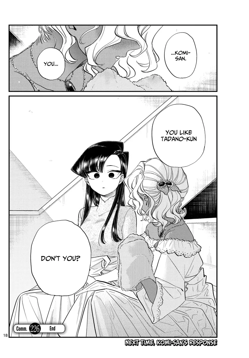 Komi-san wa Komyushou Desu — Chapter 226 — Page 17