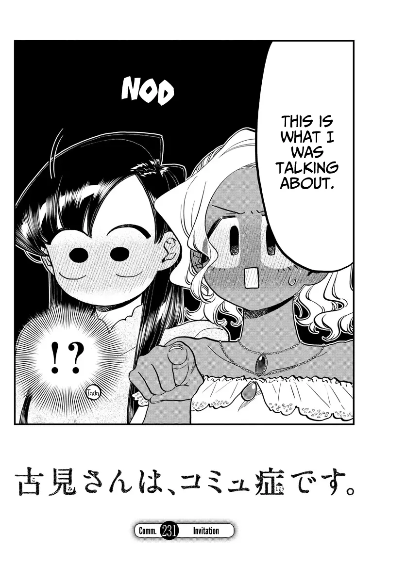 Komi-san wa Komyushou Desu — Chapter 231 — Page 4