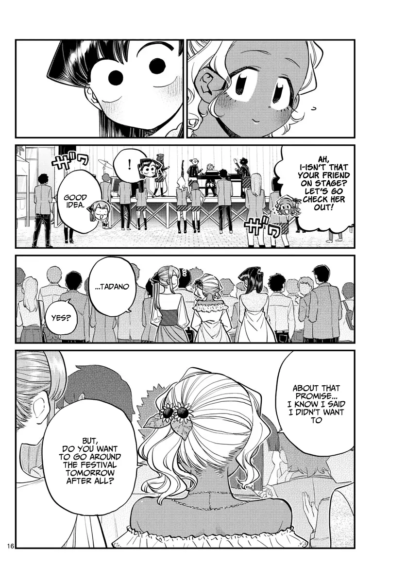 Komi-san wa Komyushou Desu — Chapter 232 — Page 16