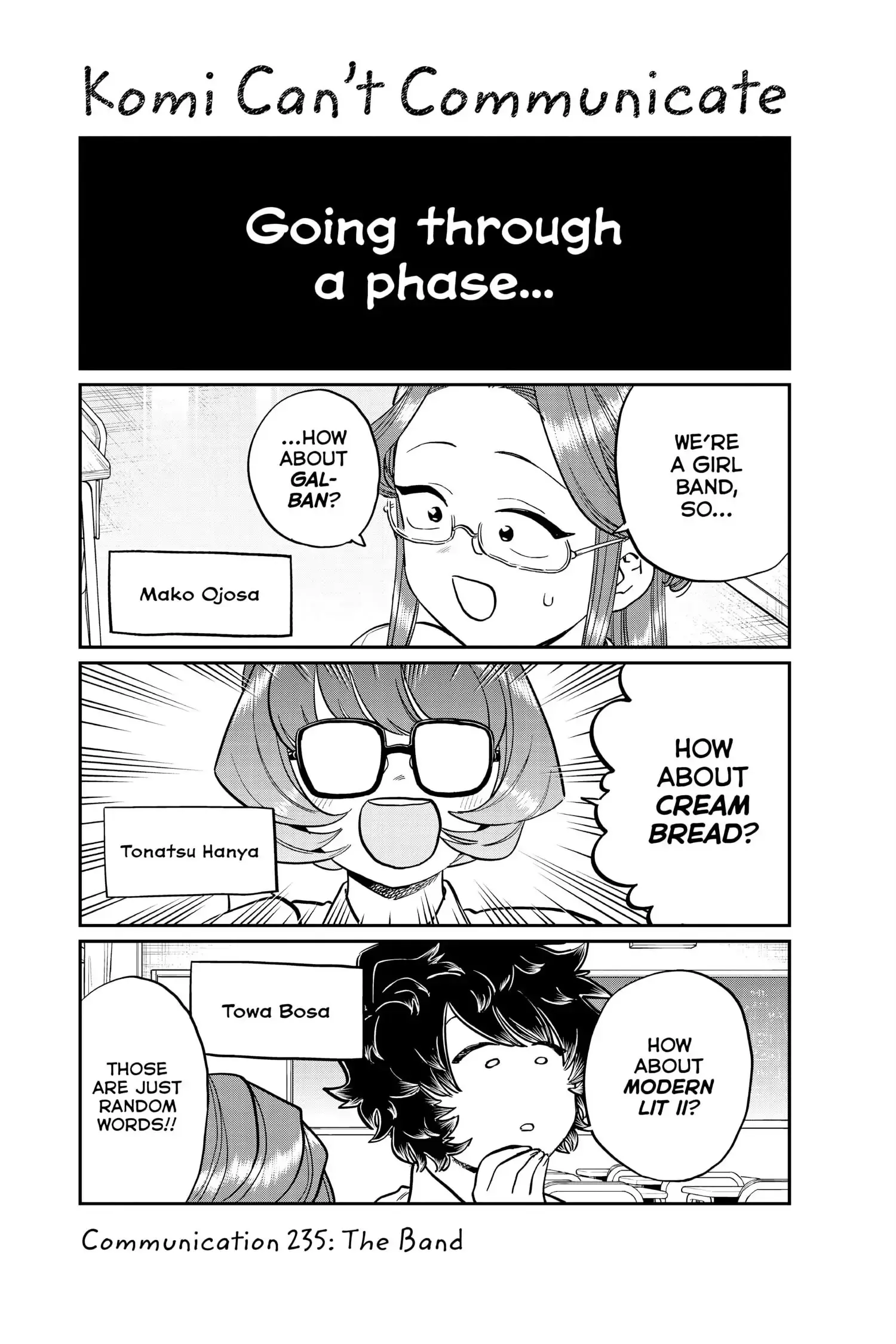 Komi-san wa Komyushou Desu — Chapter 235 — Page 4