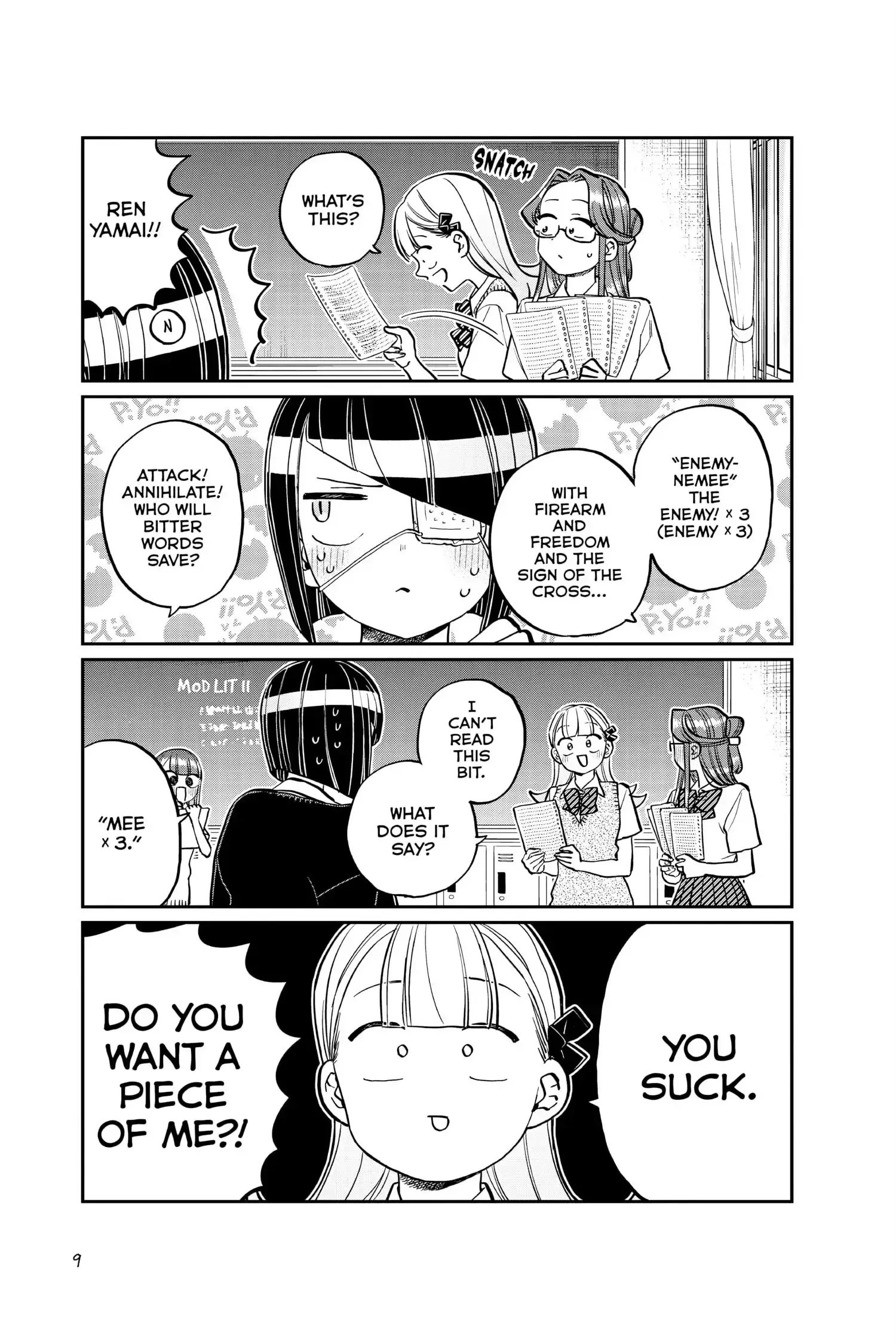 Komi-san wa Komyushou Desu — Chapter 235 — Page 10