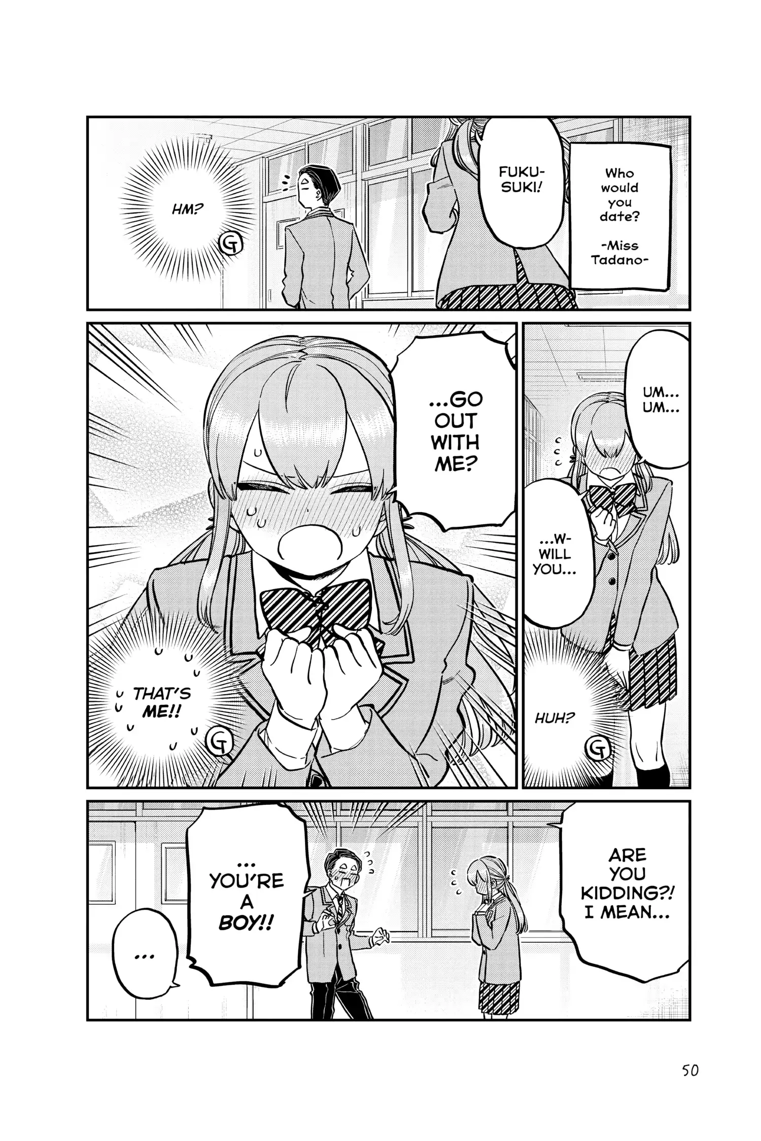 Komi-san wa Komyushou Desu — Chapter 250 — Page 12