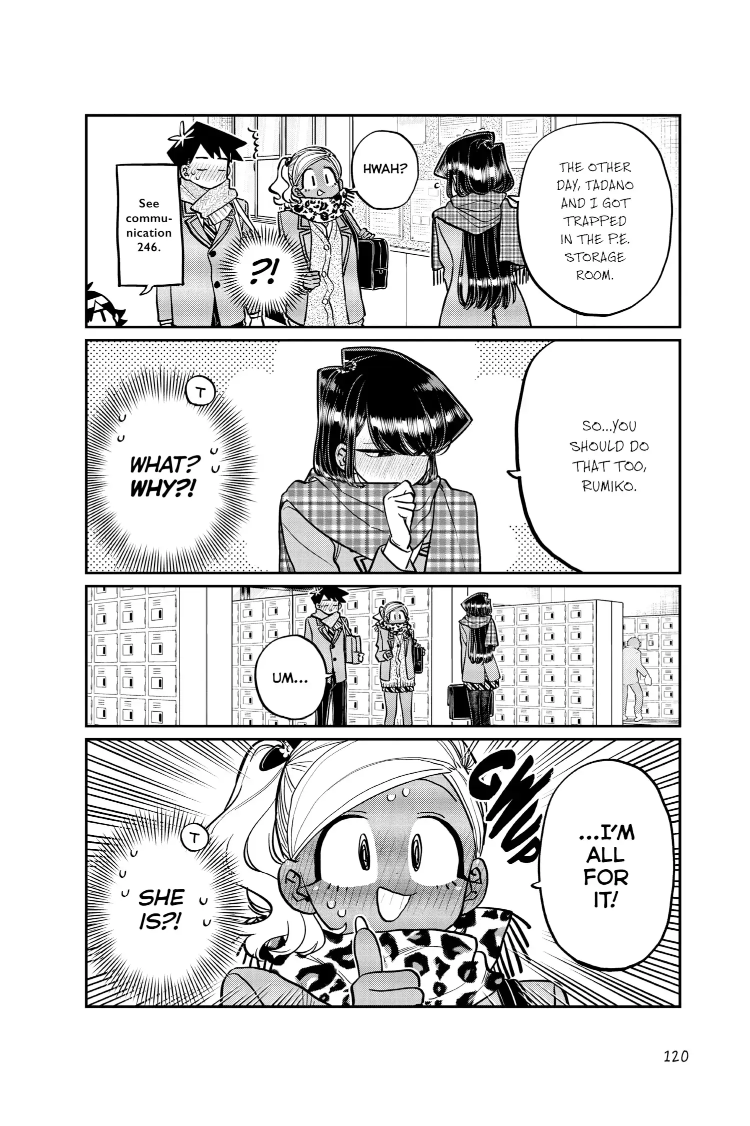 Komi-san wa Komyushou Desu — Chapter 255 — Page 8