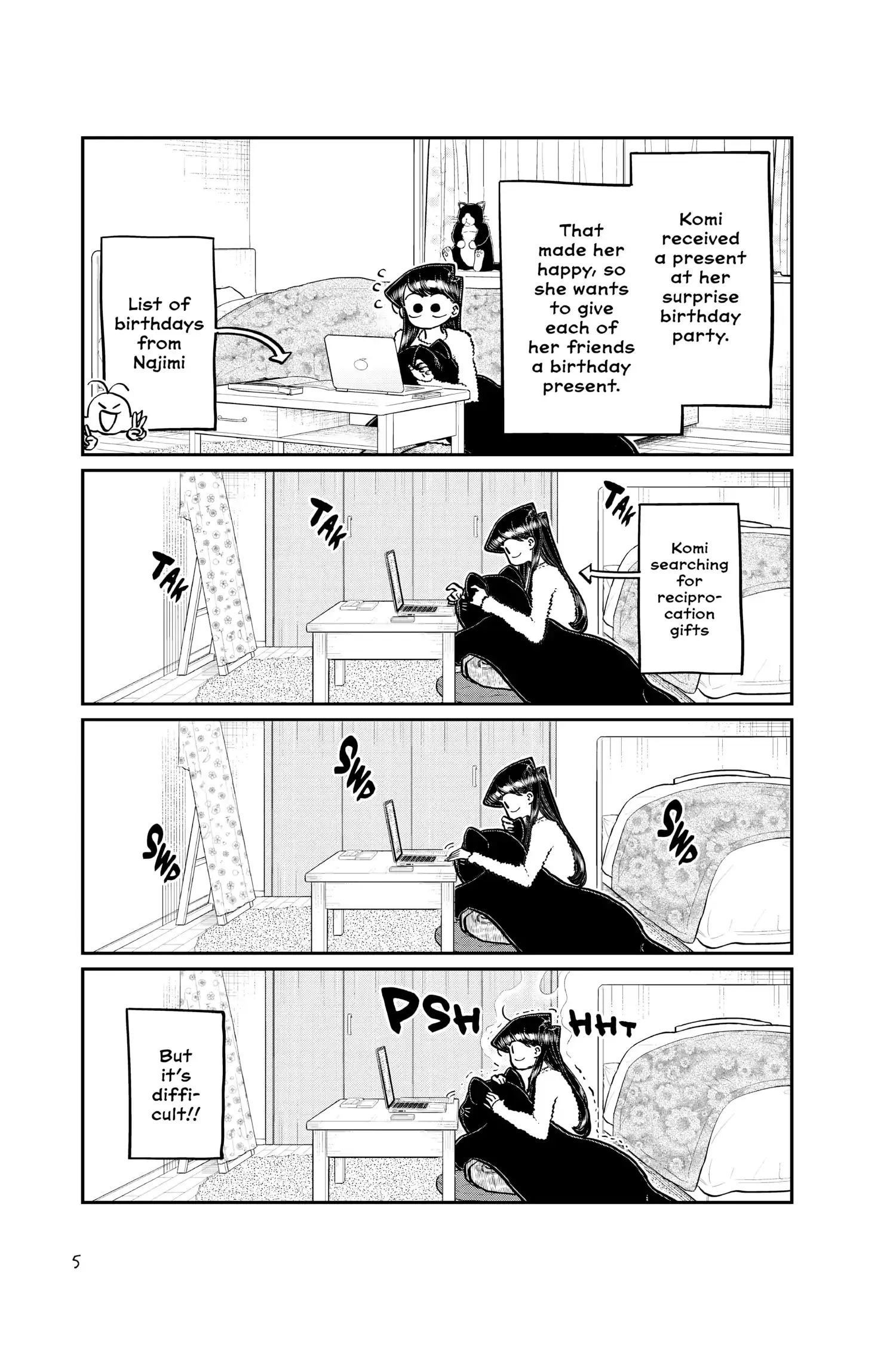 Komi-san wa Komyushou Desu — Chapter 259 — Page 6
