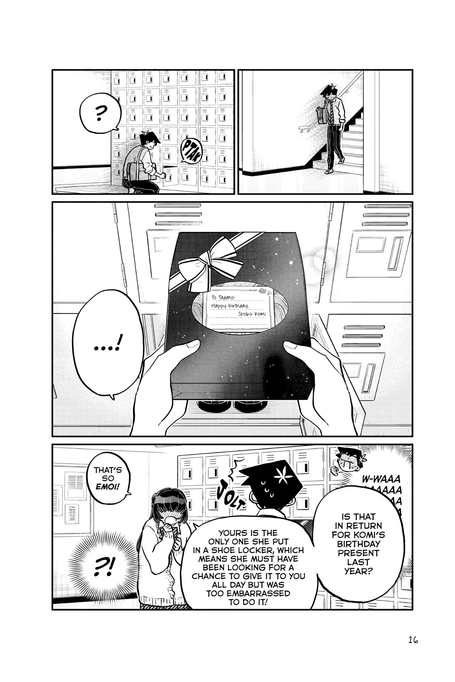 Komi-san wa Komyushou Desu — Chapter 259 — Page 17