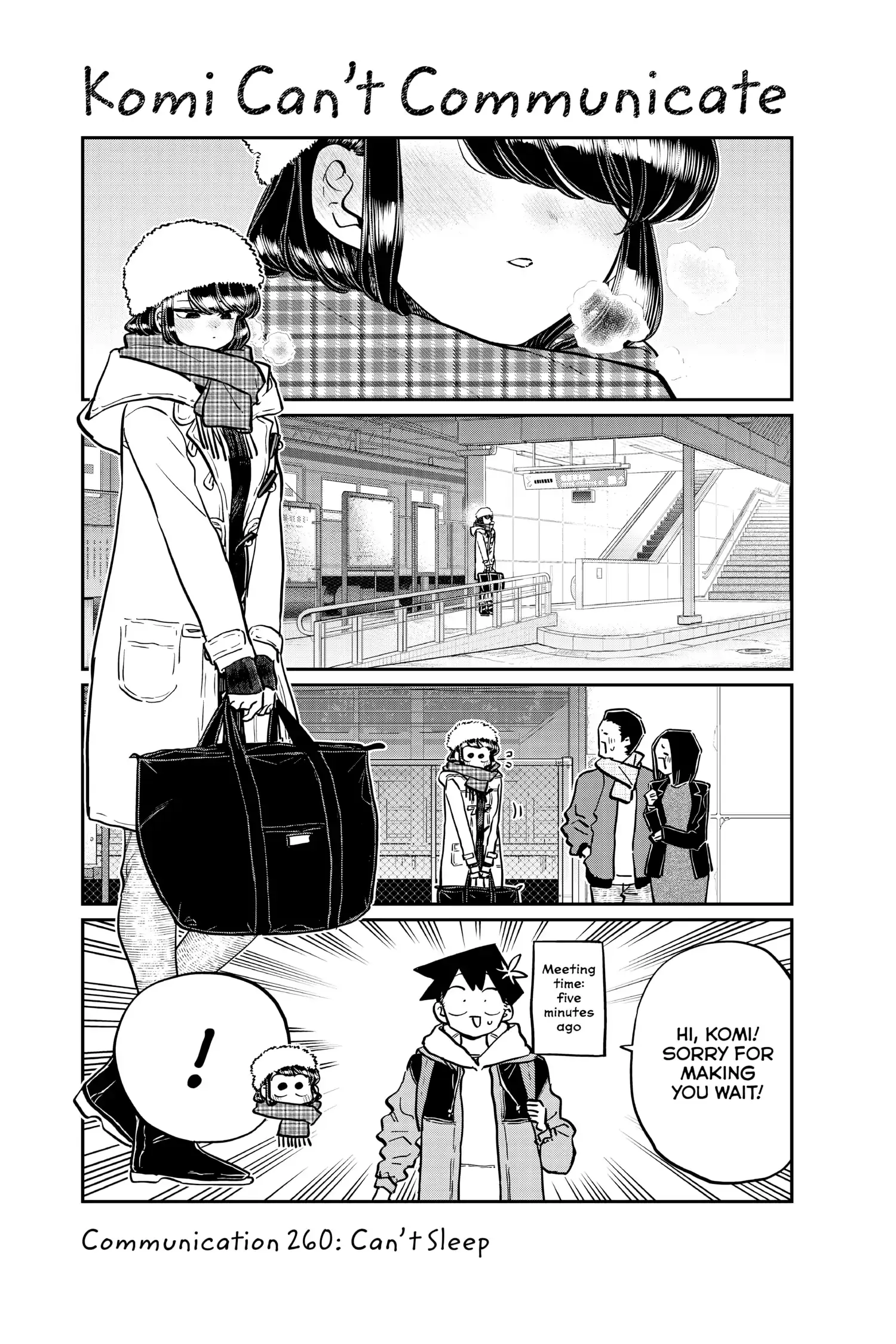 Komi-san wa Komyushou Desu — Chapter 260 — Page 1
