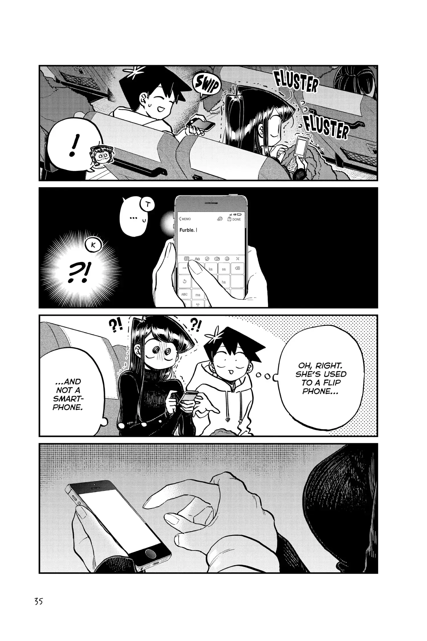 Komi-san wa Komyushou Desu — Chapter 260 — Page 15