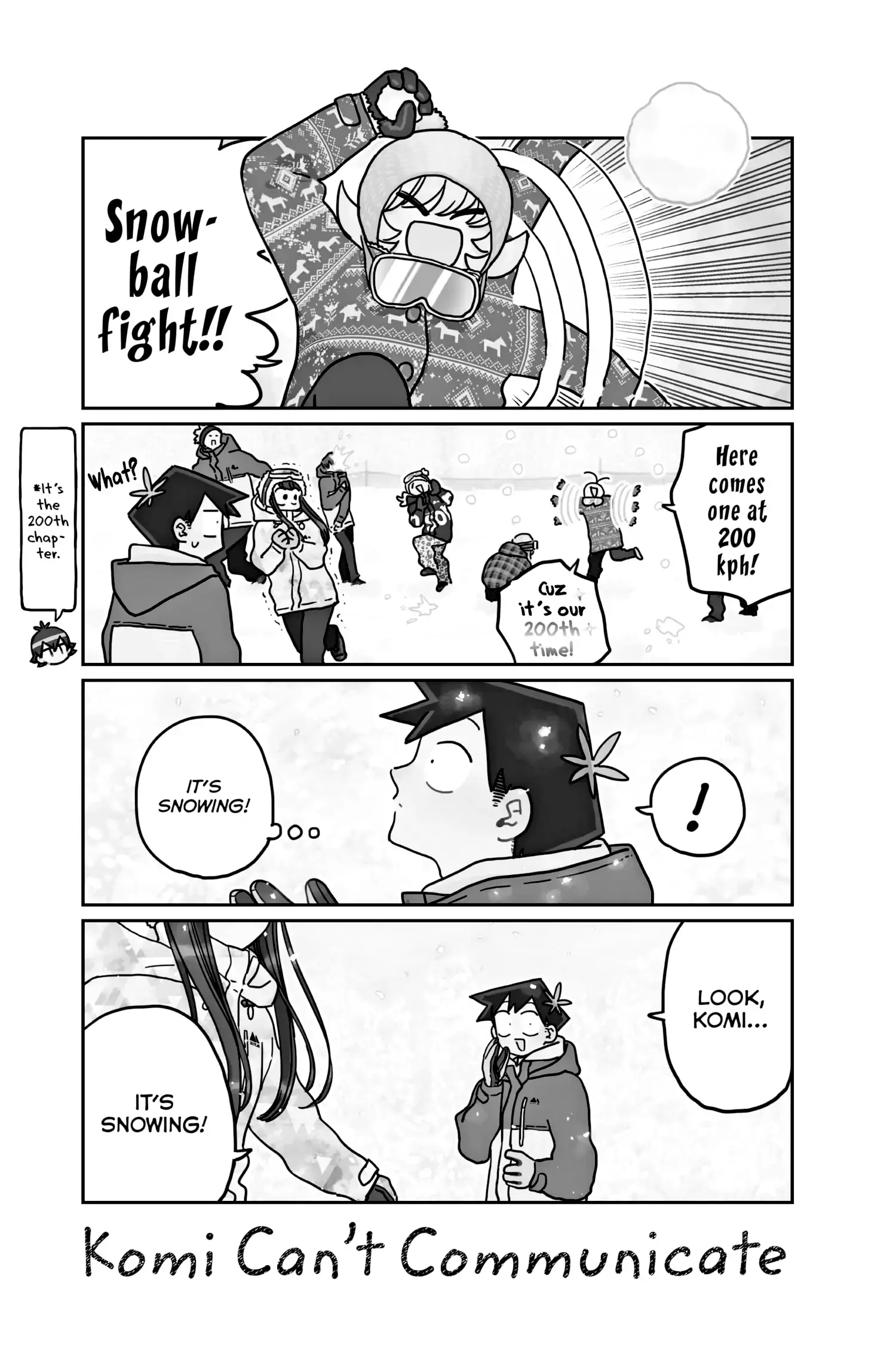 Komi-san wa Komyushou Desu — Chapter 262 — Page 1