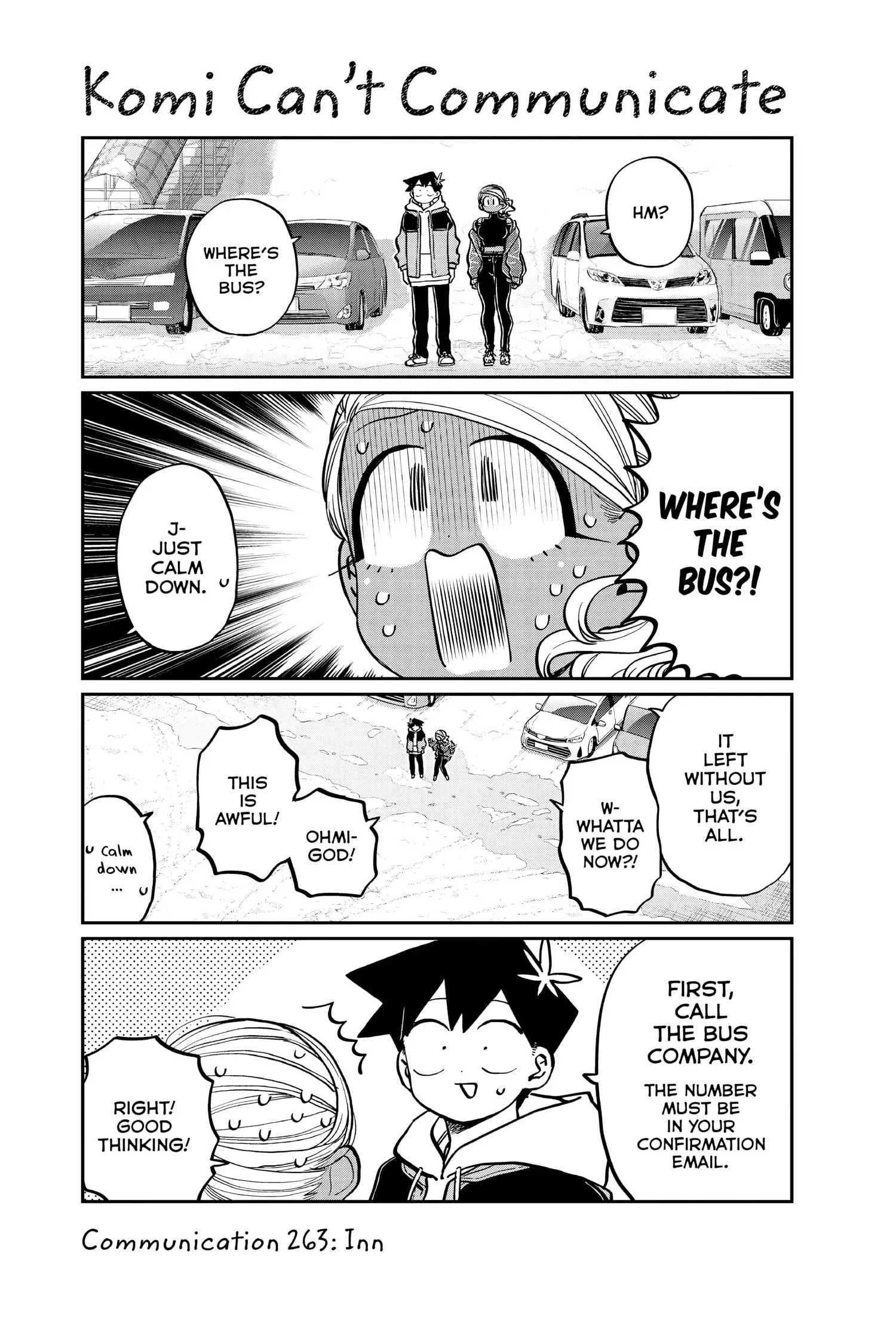 Komi-san wa Komyushou Desu — Chapter 263 — Page 1