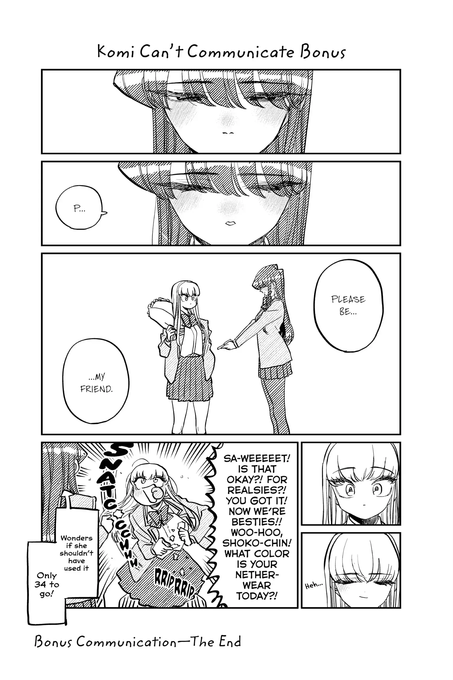 Komi-san wa Komyushou Desu — Chapter 324.5 — Page 2