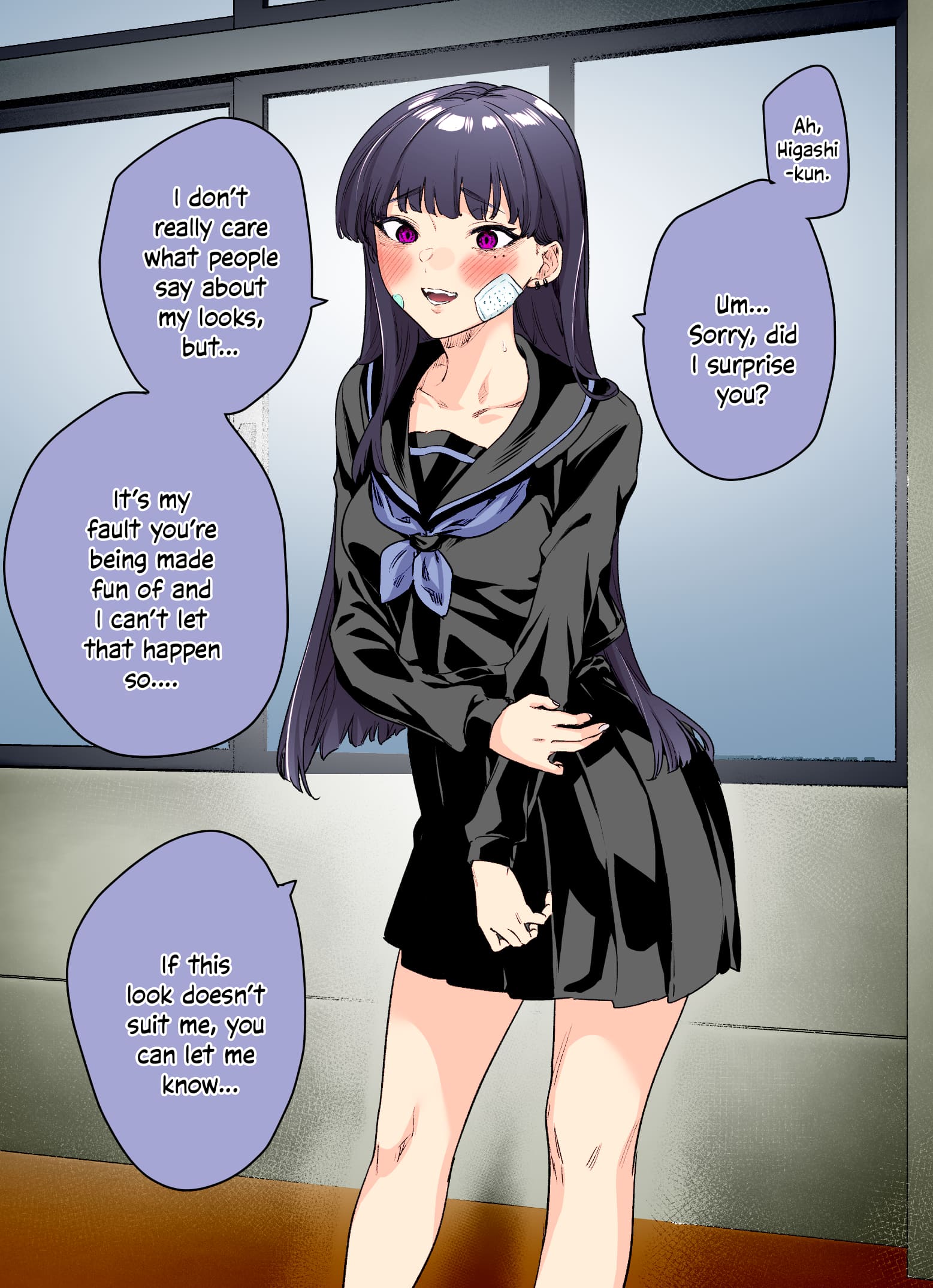 I Thought She Was a Yandere, but Apparently She's Even Worse (Colored)