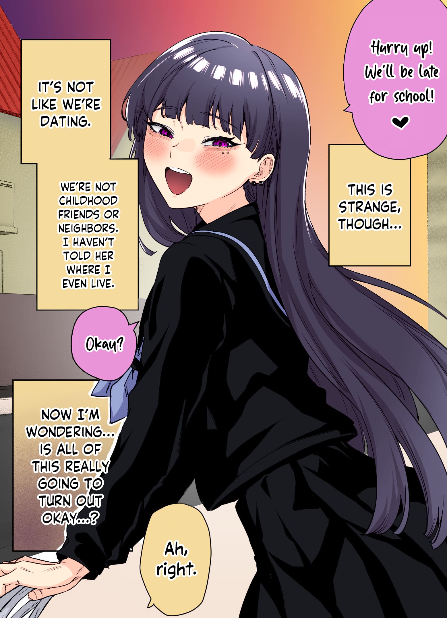 I Thought She Was a Yandere, but Apparently She's Even Worse (Colored) I Thought She Was a Yandere, but Apparently She's Even Worse (Colored)