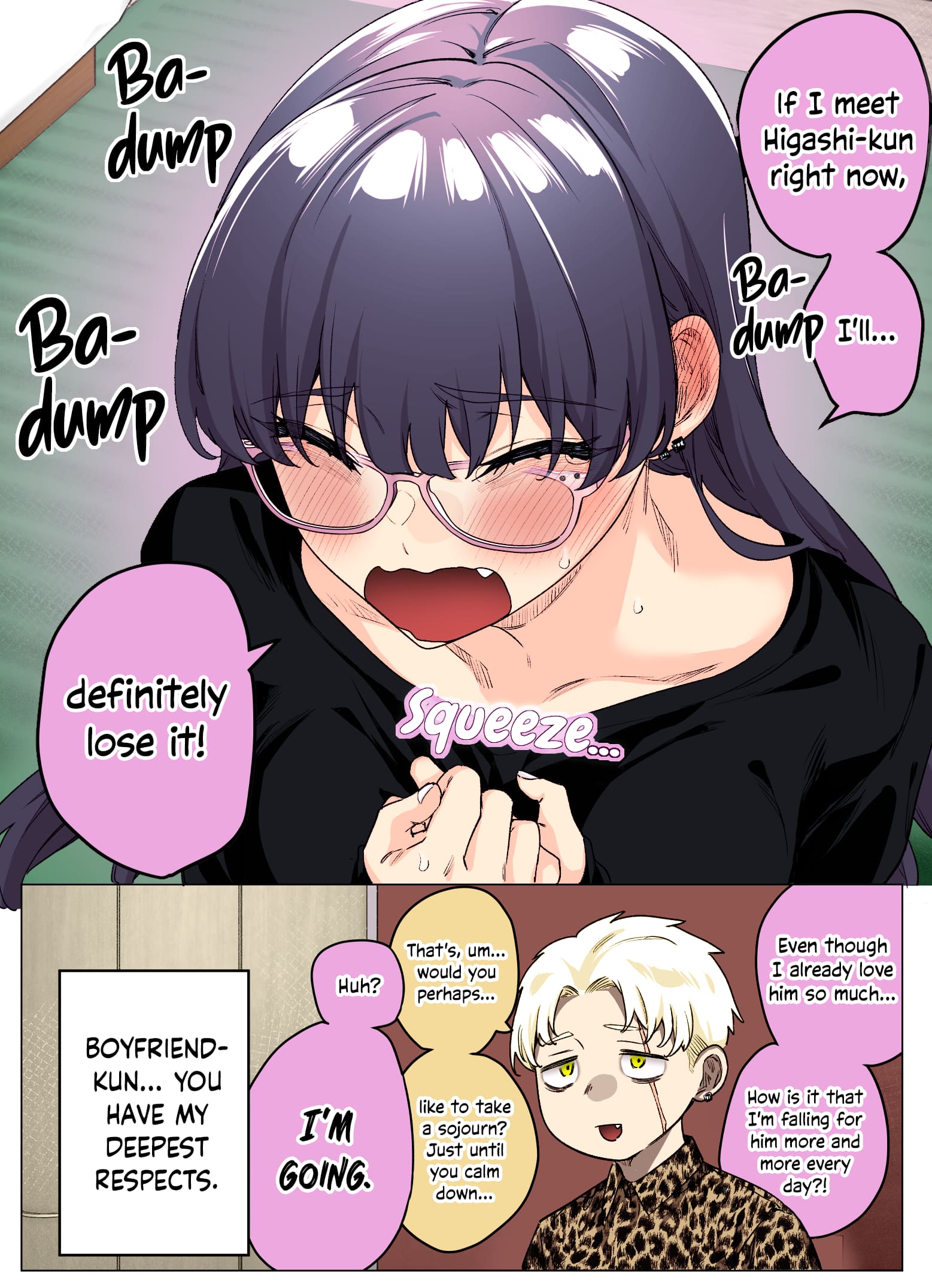 I Thought She Was a Yandere, but Apparently She's Even Worse (Colored) I Thought She Was a Yandere, but Apparently She's Even Worse (Colored)