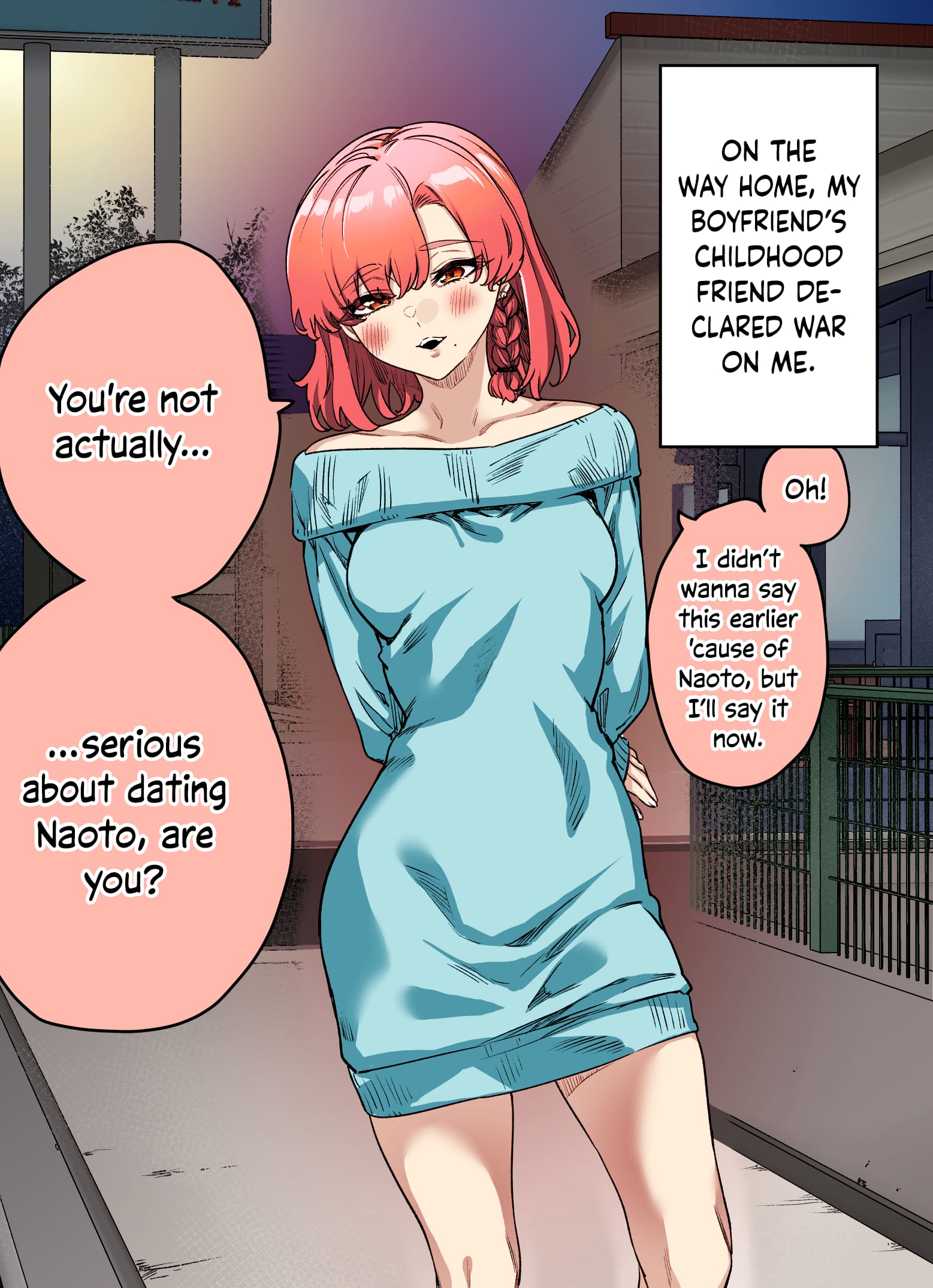I Thought She Was a Yandere, but Apparently She's Even Worse (Colored)