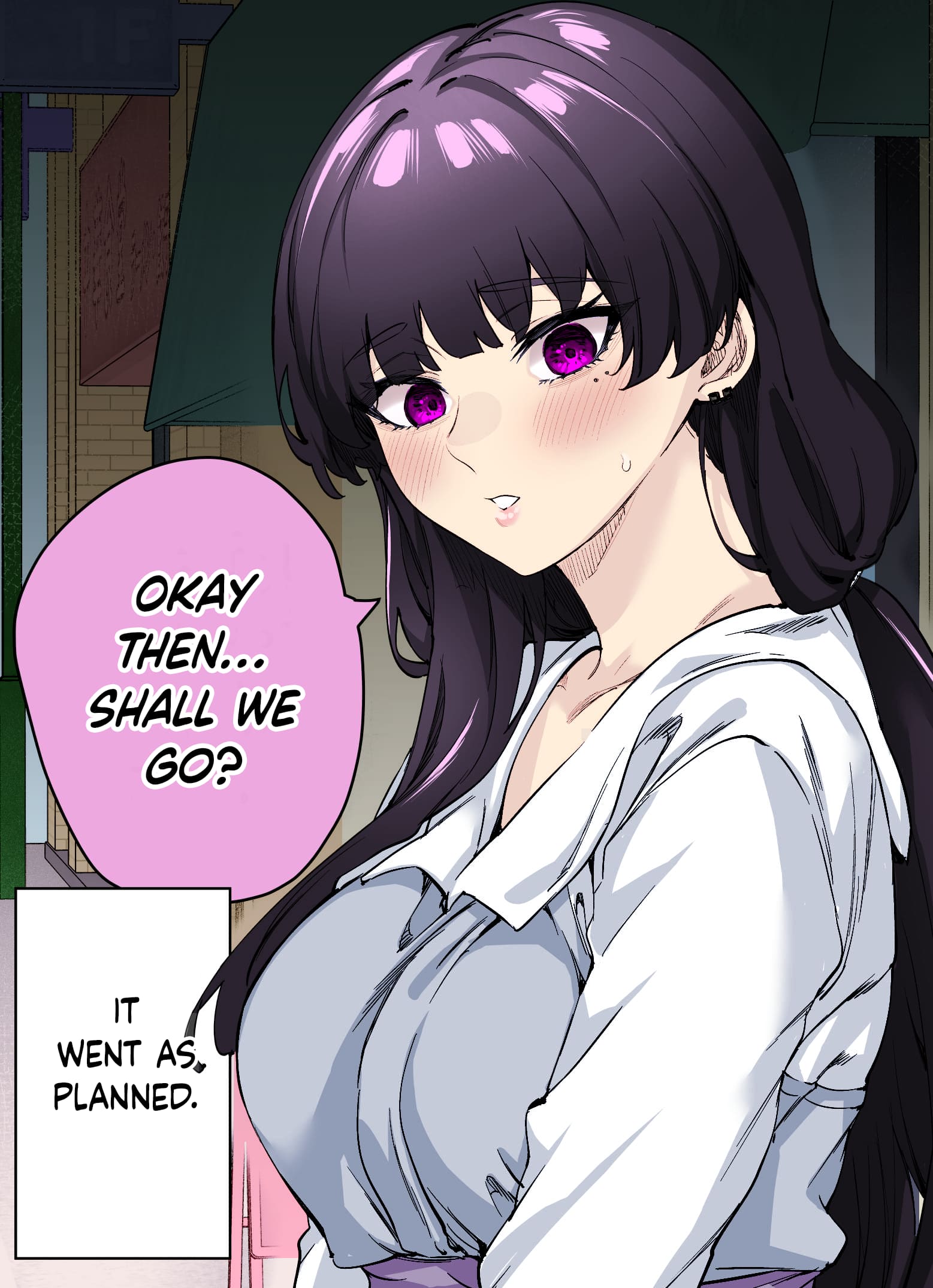 I Thought She Was a Yandere, but Apparently She's Even Worse (Colored)