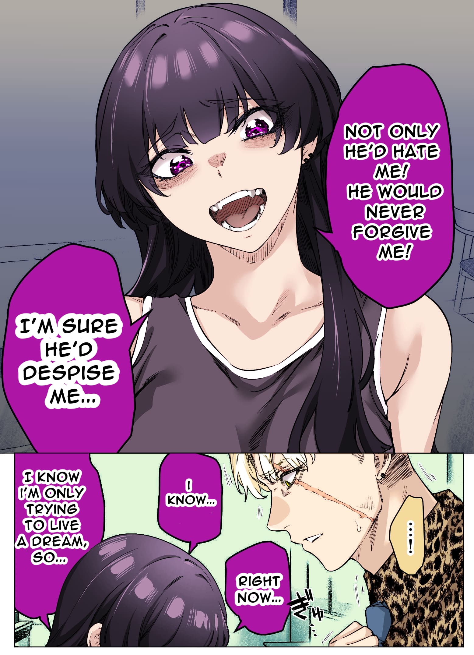 I Thought She Was a Yandere, but Apparently She's Even Worse (Colored)