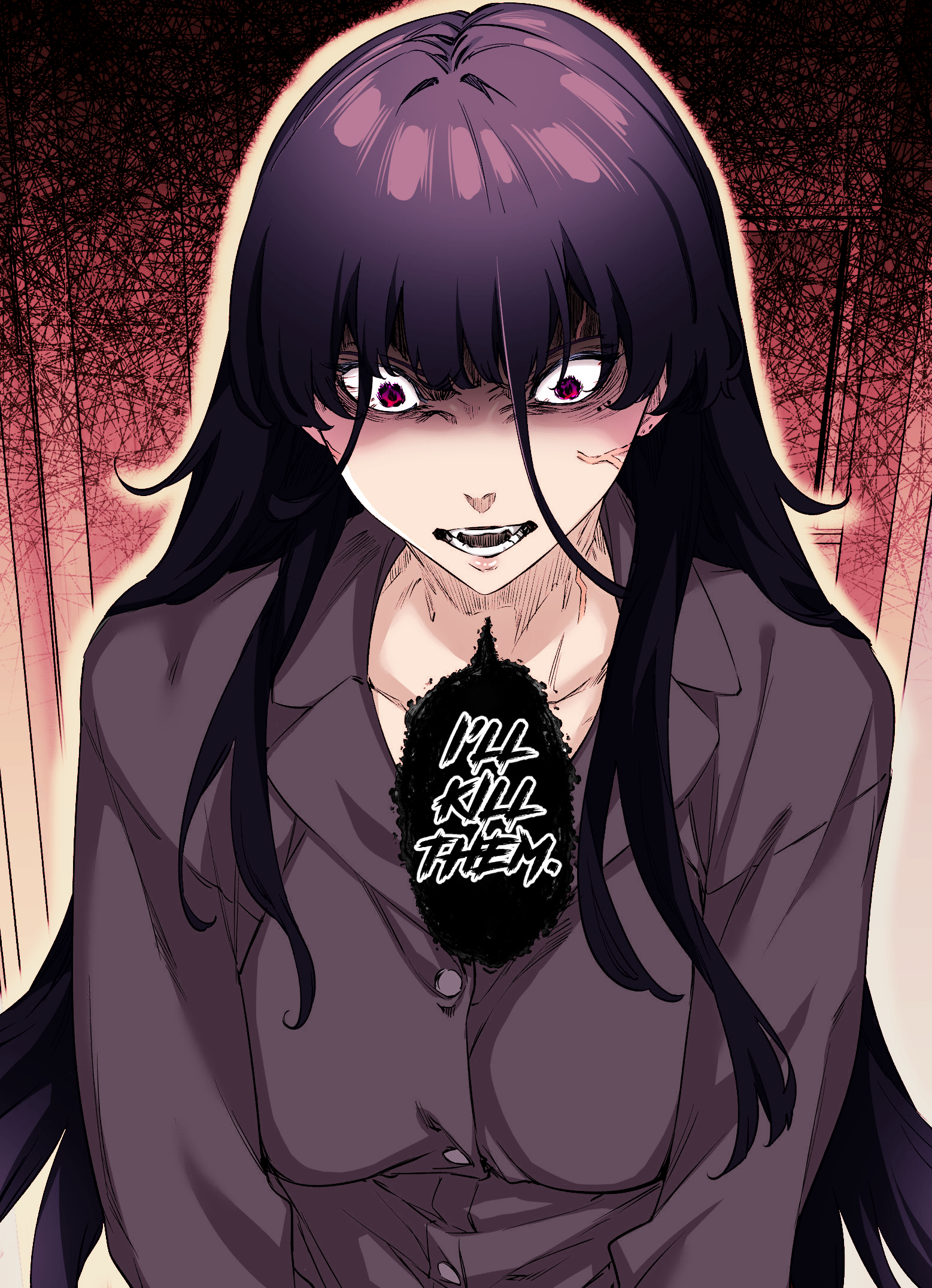 I Thought She Was a Yandere, but Apparently She's Even Worse (Colored)