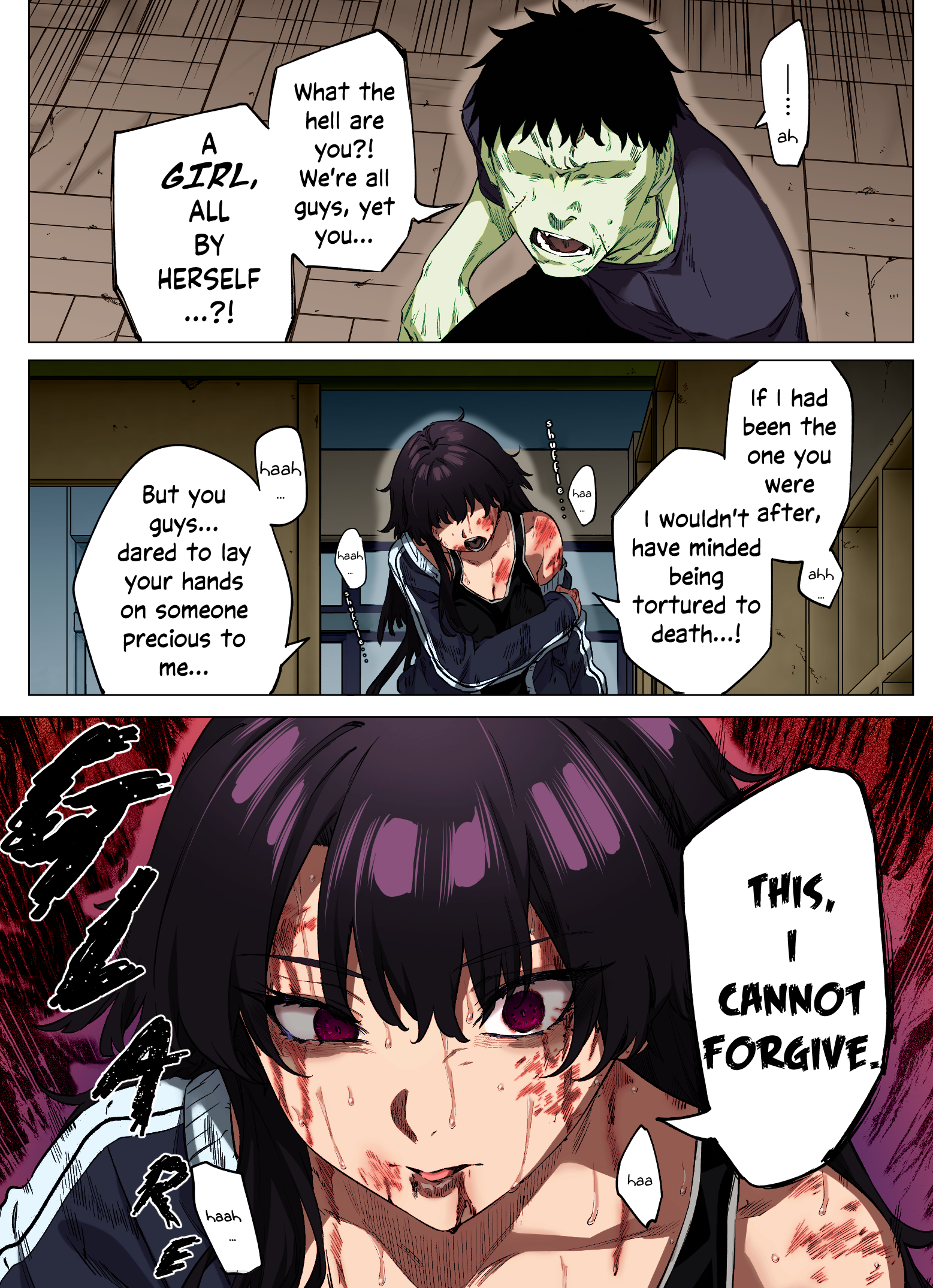 I Thought She Was a Yandere, but Apparently She's Even Worse (Colored)