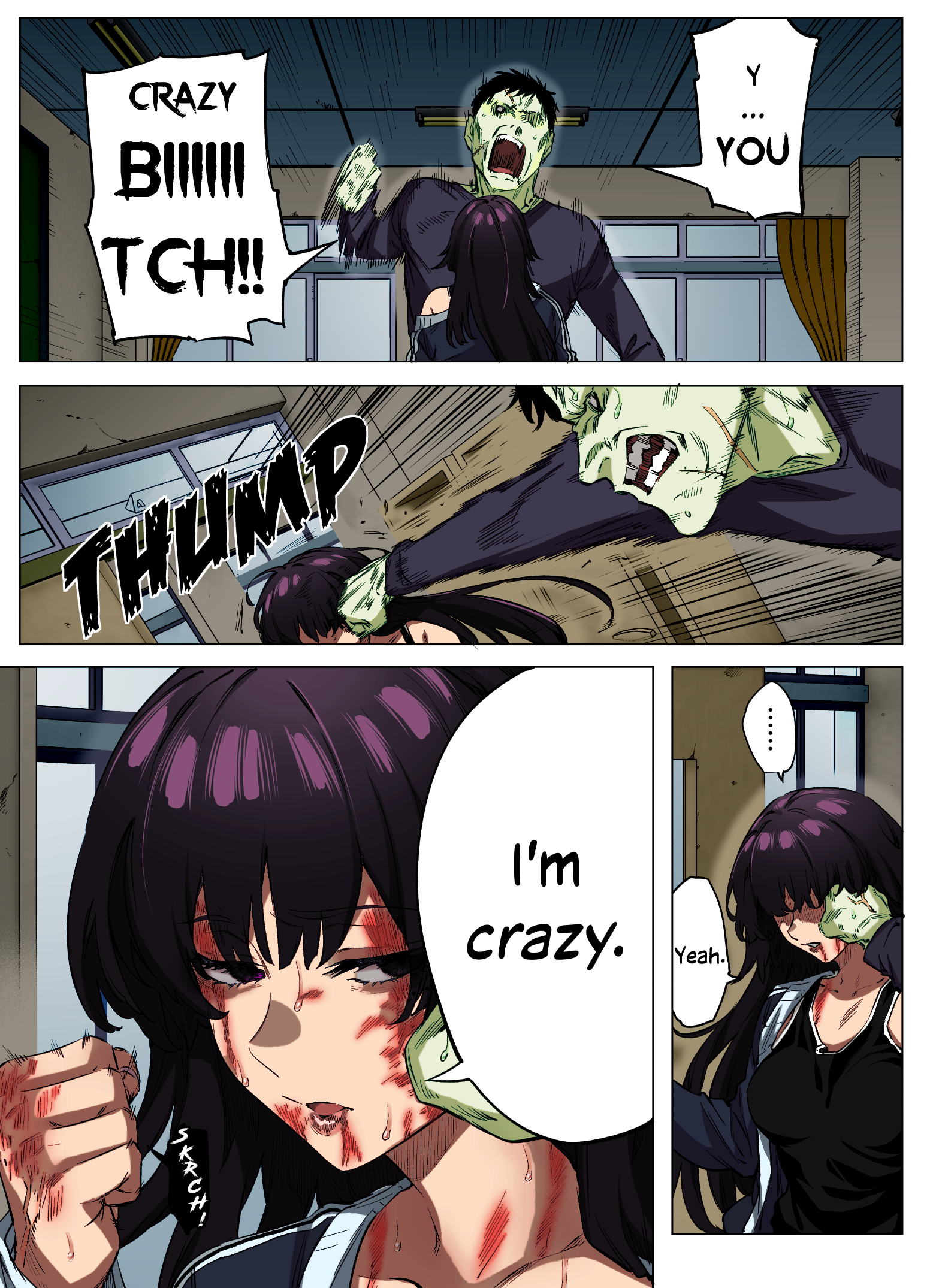 I Thought She Was a Yandere, but Apparently She's Even Worse (Colored)