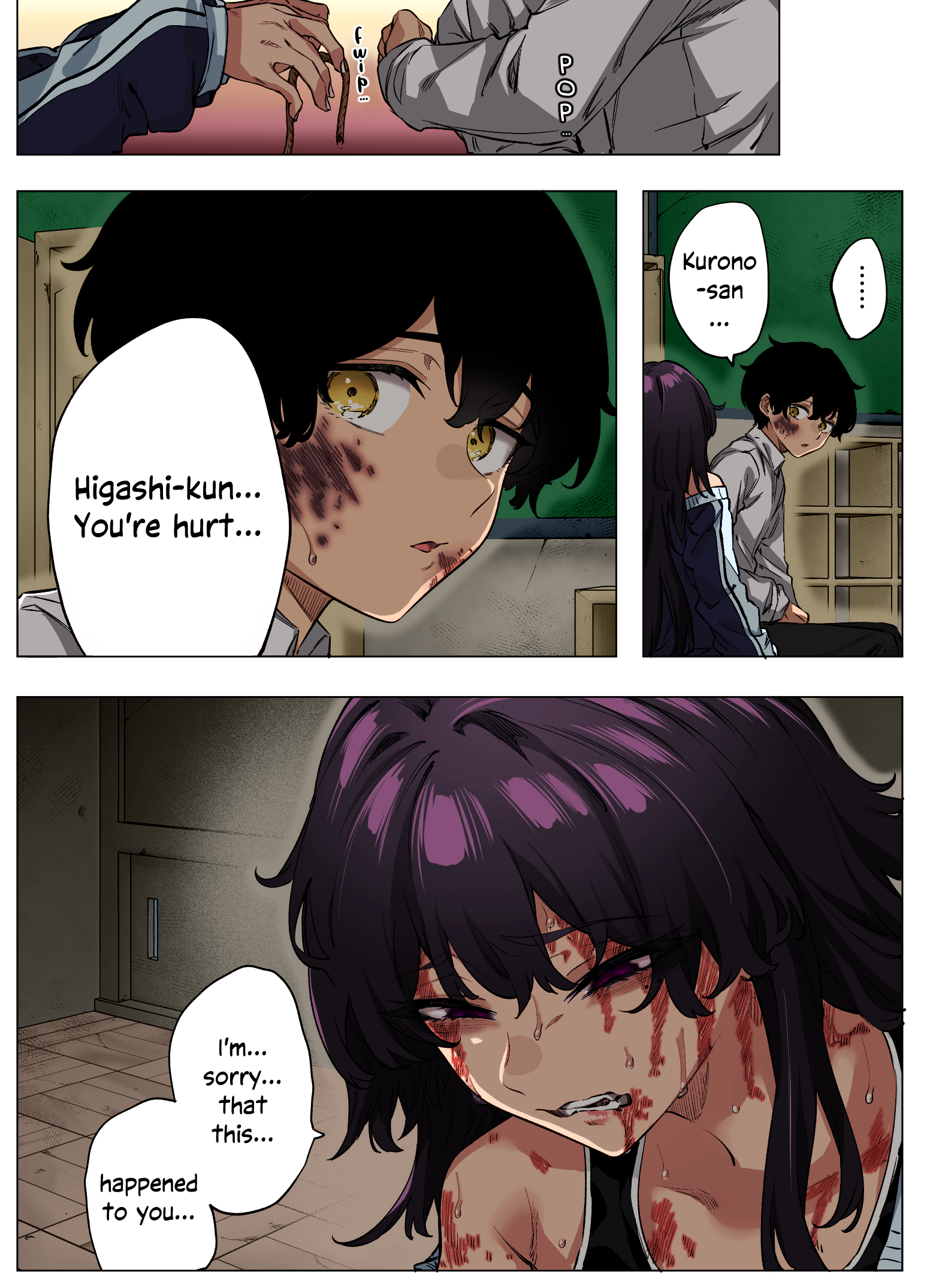 I Thought She Was a Yandere, but Apparently She's Even Worse (Colored)