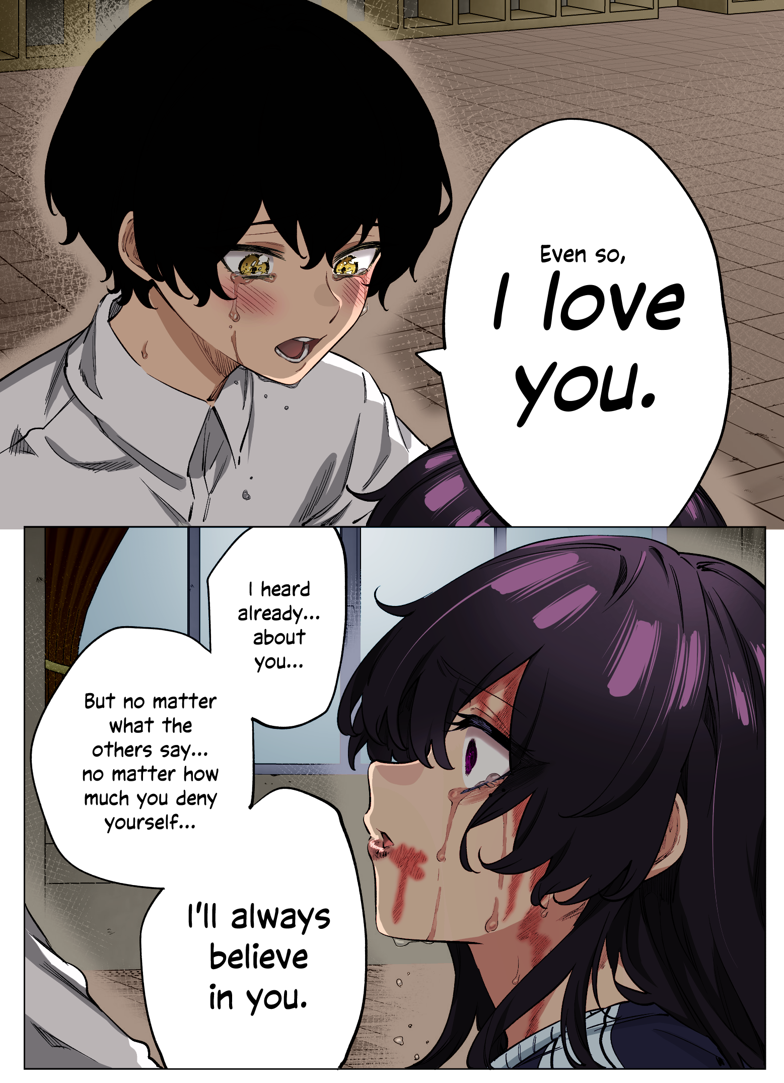 I Thought She Was a Yandere, but Apparently She's Even Worse (Colored)