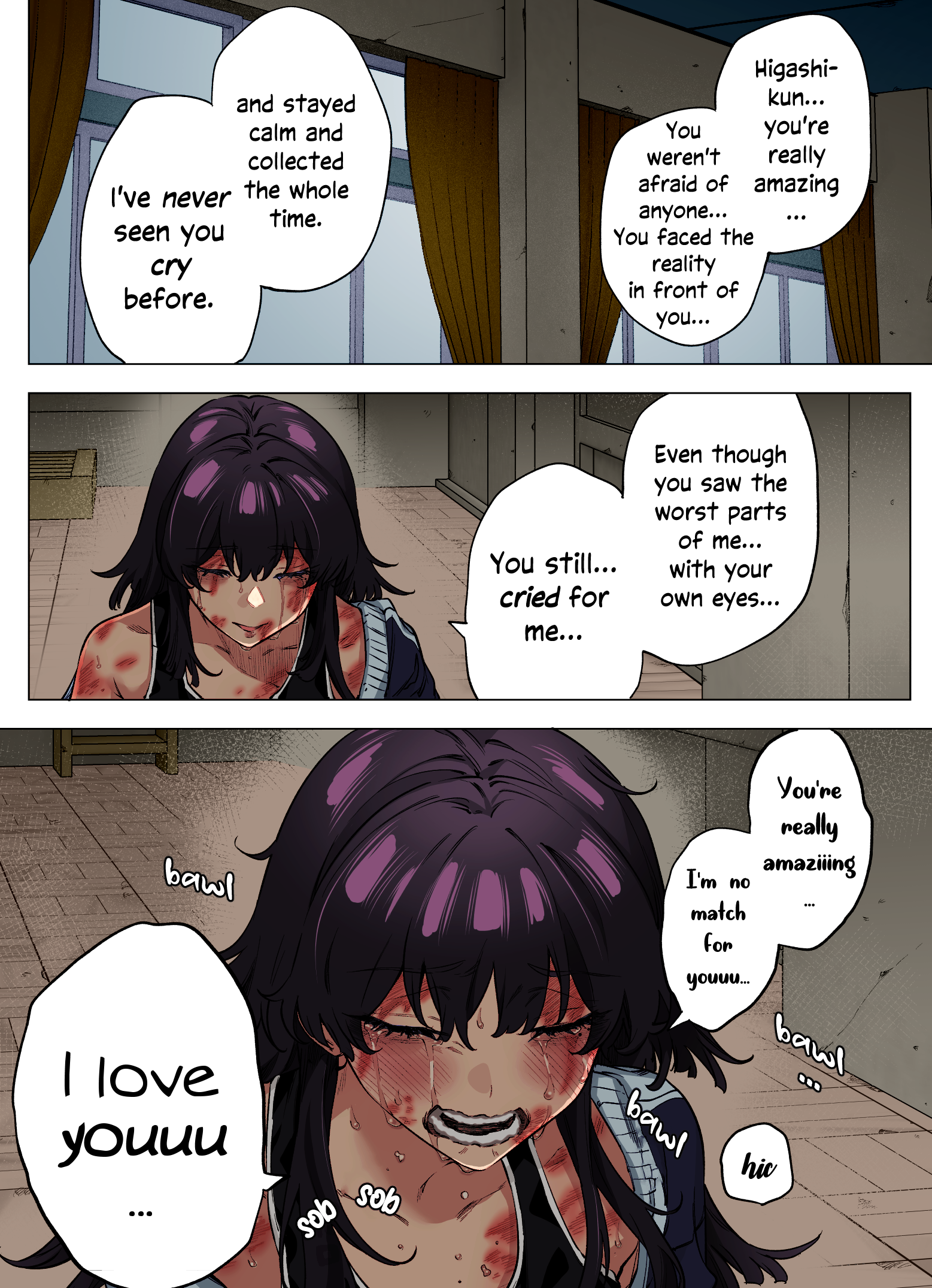 I Thought She Was a Yandere, but Apparently She's Even Worse (Colored)