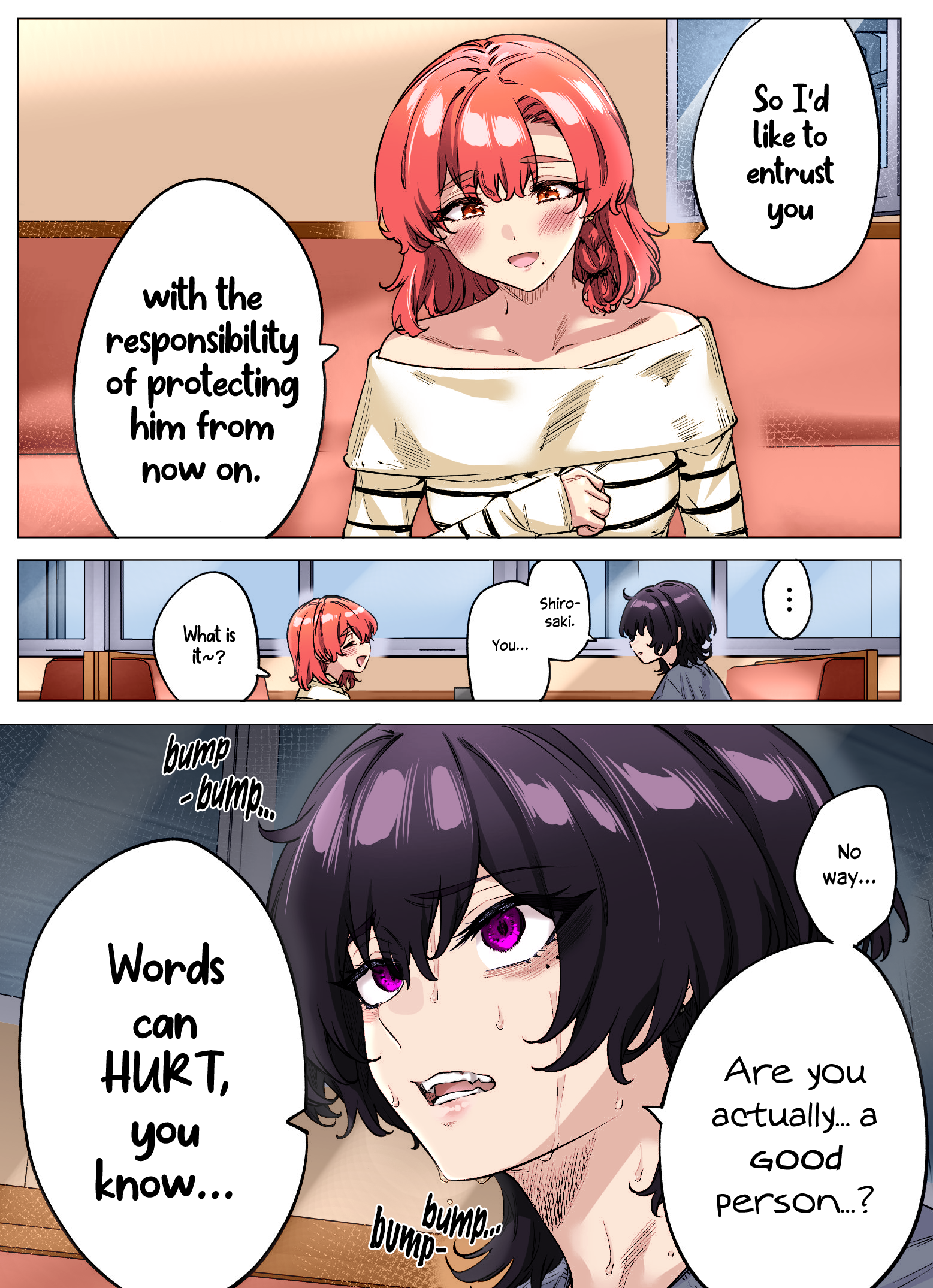 I Thought She Was a Yandere, but Apparently She's Even Worse (Colored)