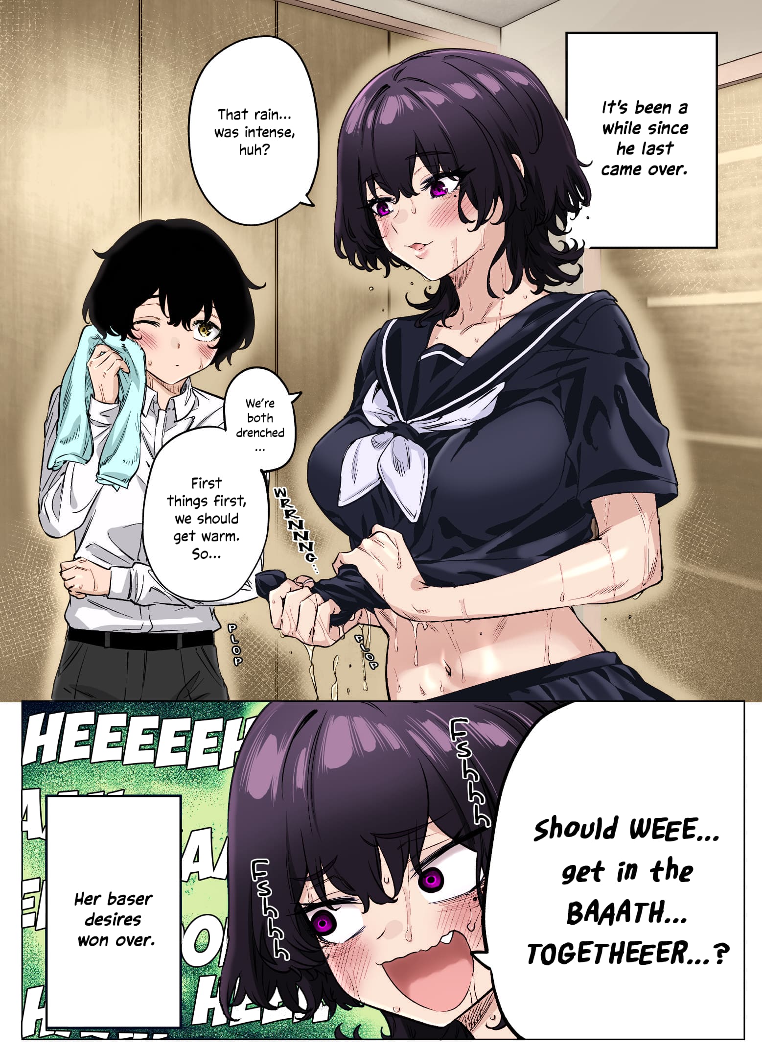 I Thought She Was a Yandere, but Apparently She's Even Worse (Colored)