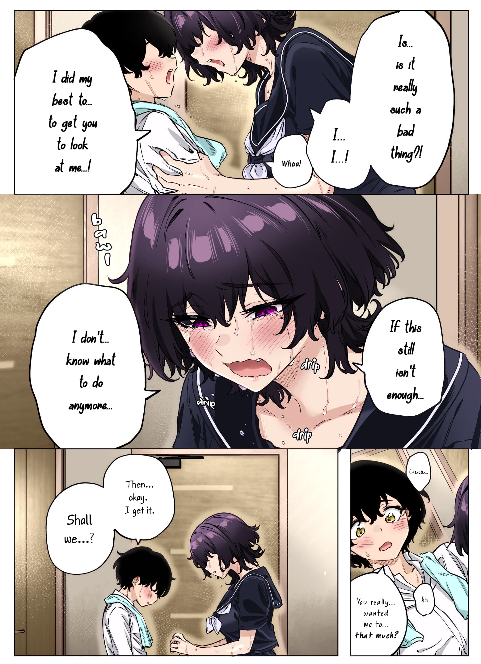 I Thought She Was a Yandere, but Apparently She's Even Worse (Colored)