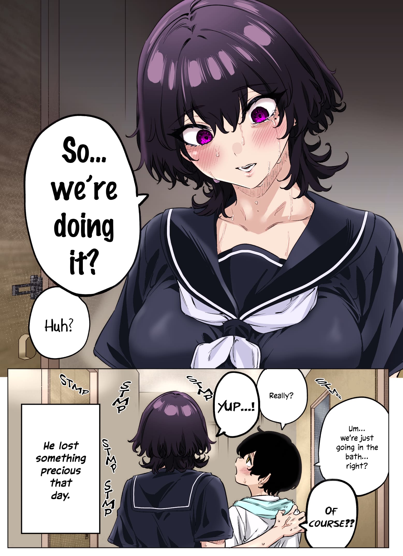 I Thought She Was a Yandere, but Apparently She's Even Worse (Colored)