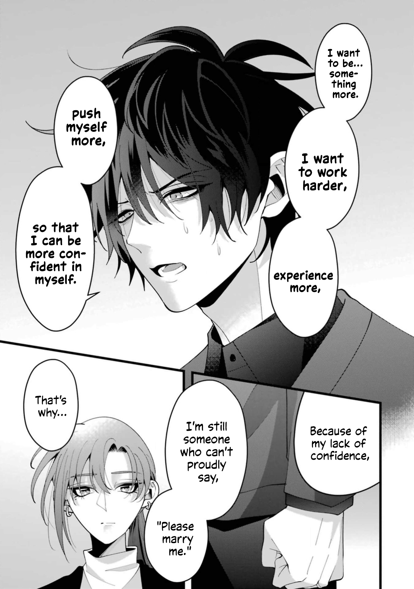 Kekkon shiyou. Rikon zentei de.