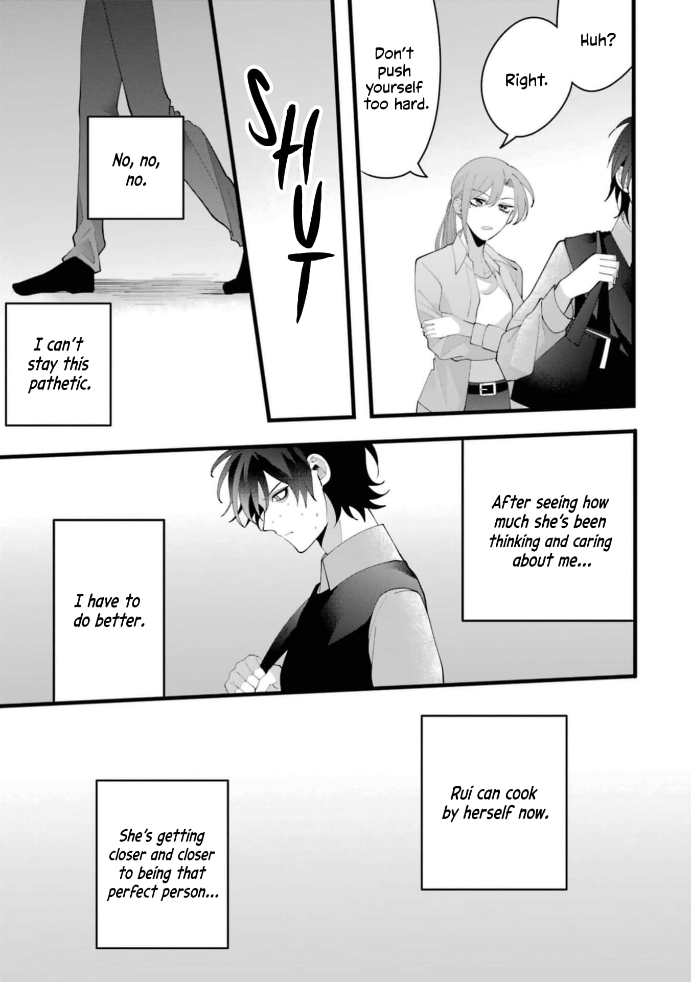 Kekkon shiyou. Rikon zentei de.