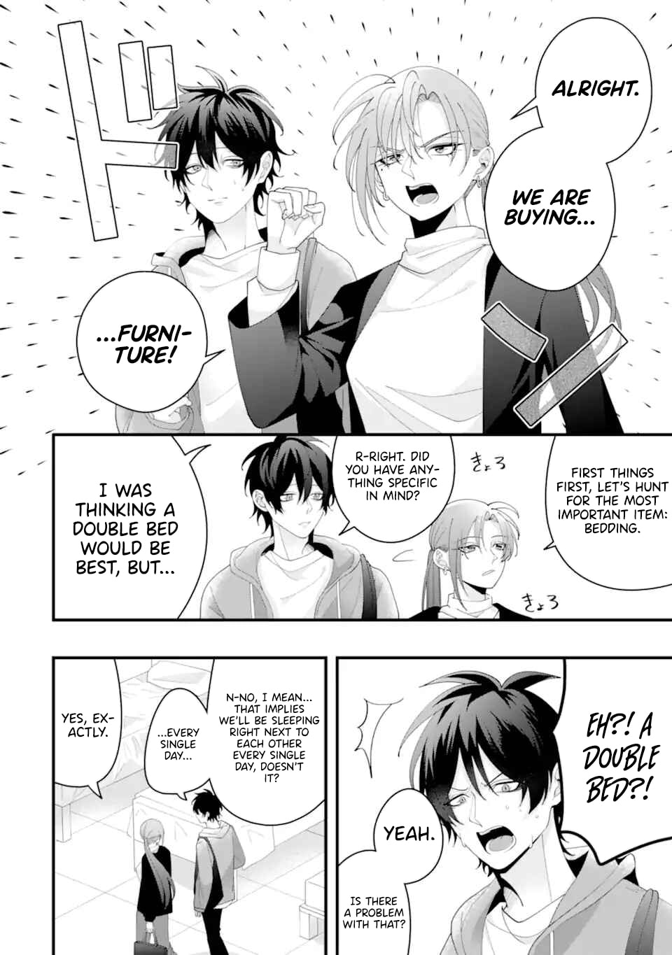 Kekkon shiyou. Rikon zentei de.