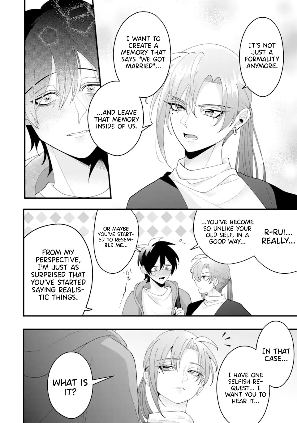 Kekkon shiyou. Rikon zentei de.