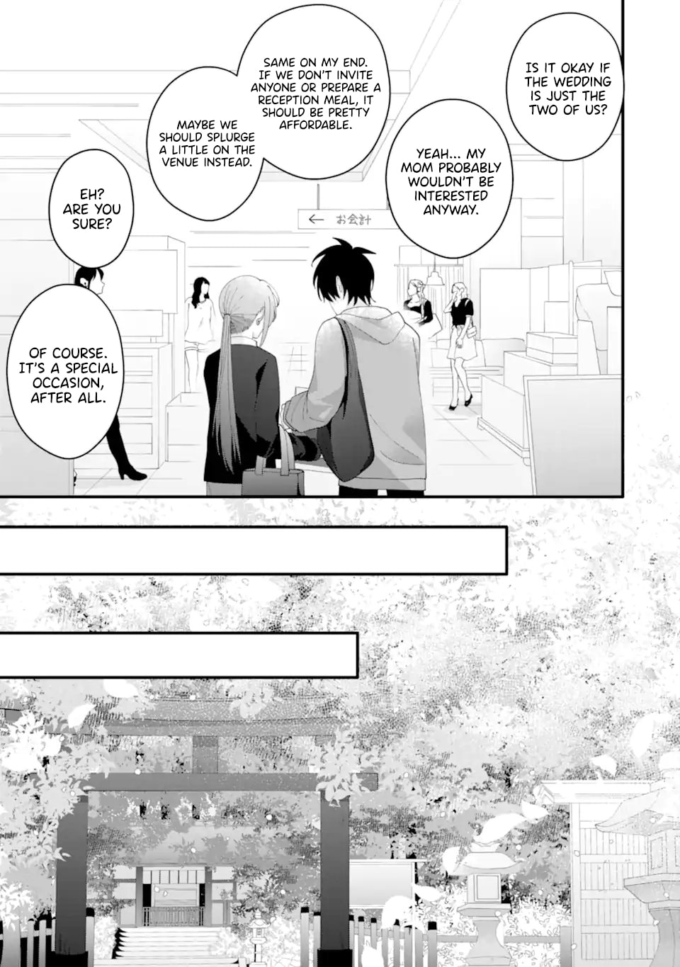 Kekkon shiyou. Rikon zentei de.