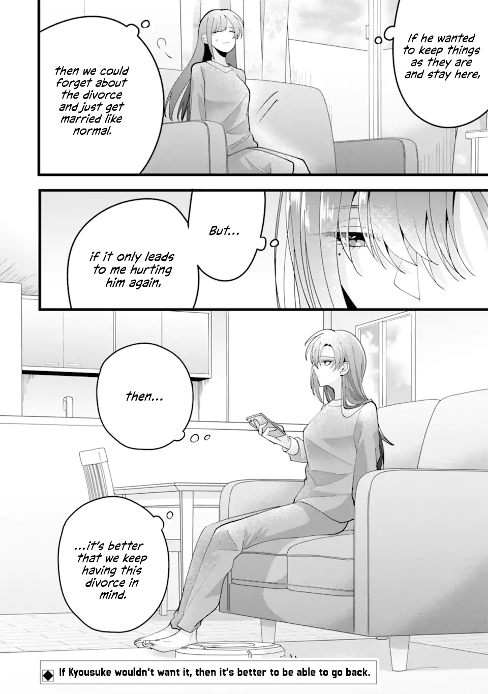 Kekkon shiyou. Rikon zentei de.