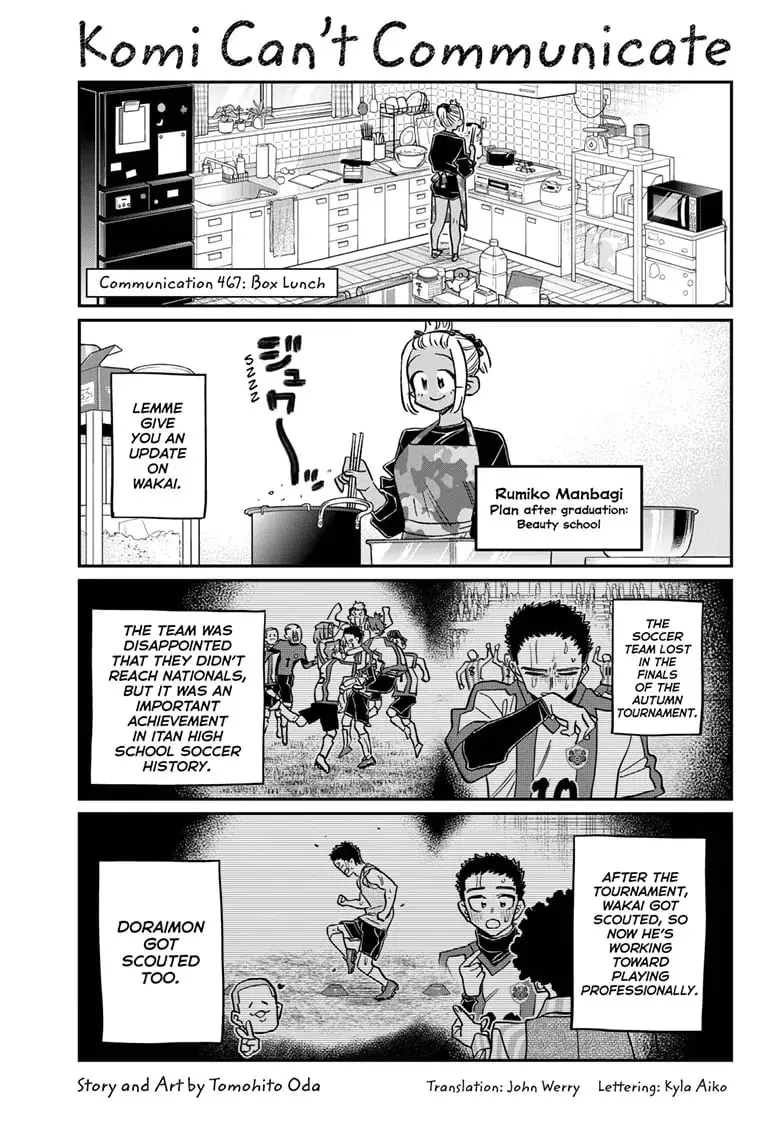 Komi-san wa Komyushou Desu — Chapter 467 — Page 1