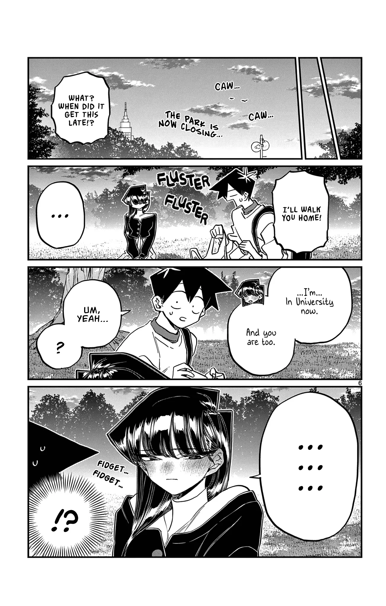 Komi-san wa Komyushou Desu — Chapter 500 END — Page 6