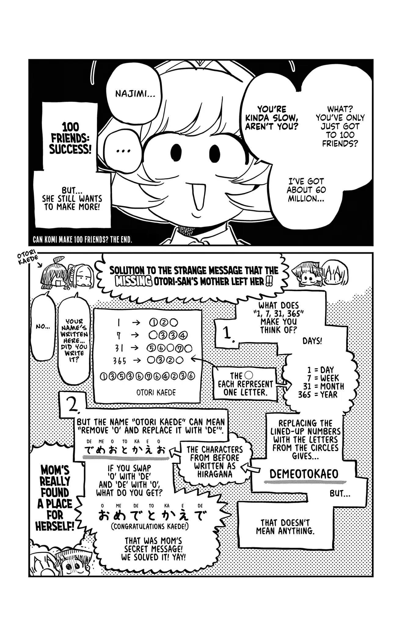 Komi-san wa Komyushou Desu — Chapter 500.5 OMAKE — Page 7