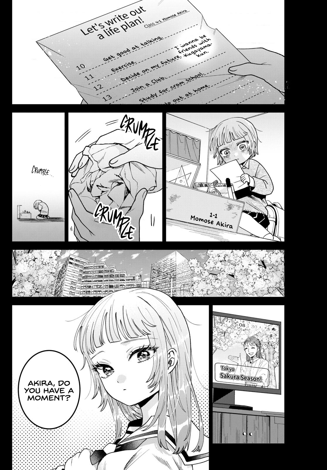 Momose Akira no Hatsukoi Hatan-chuu
