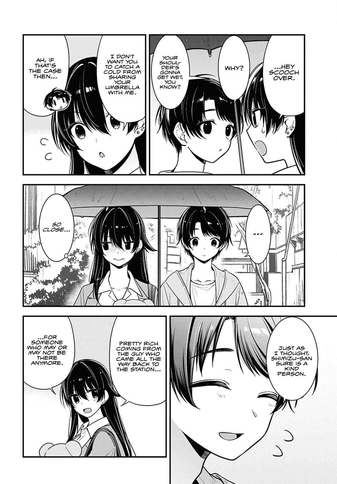 Tonari no Seki no Yankee Shimizu-san ga Kami o Kuroku Sometekita