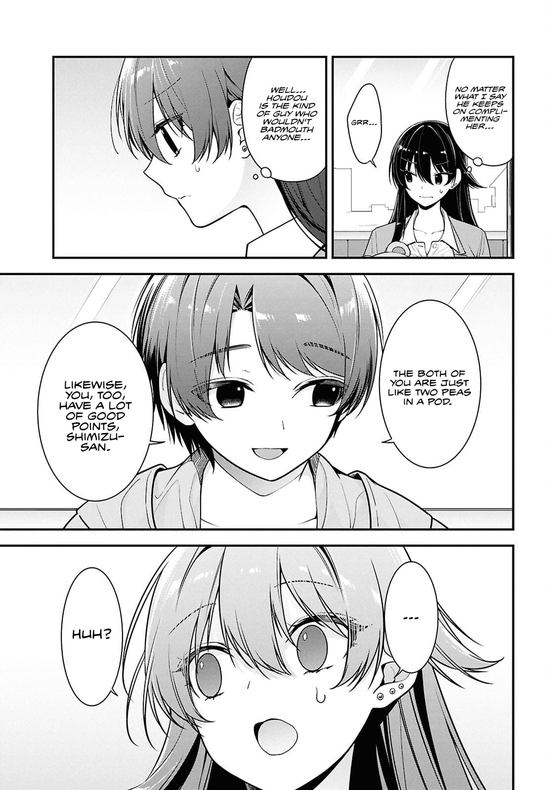 Tonari no Seki no Yankee Shimizu-san ga Kami o Kuroku Sometekita